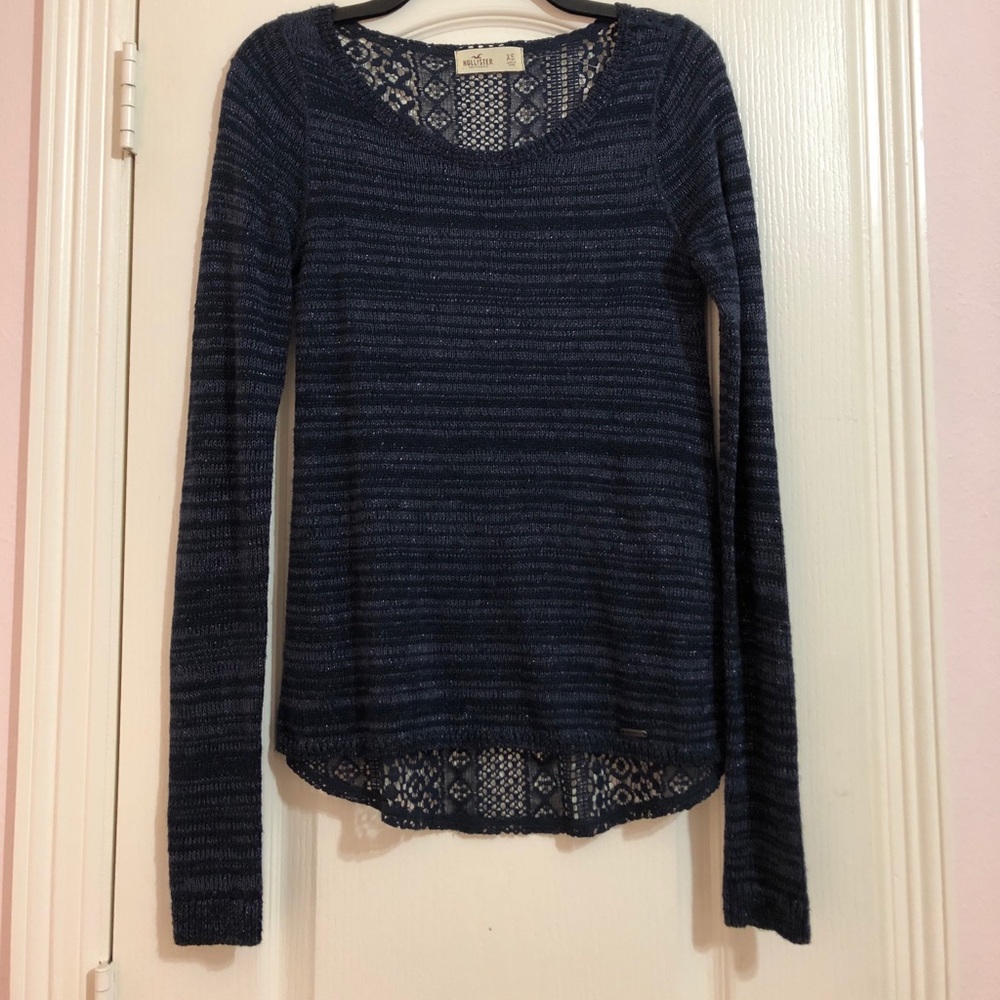 Navy sweater!
